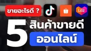 5 สินค้าขายดีออนไลน์ที่มาแรงในปีนี้