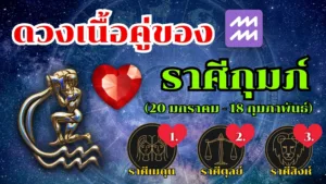 เนื้อคู่ของชาวราศีกุมภ์ ♒️ (Aquarius)