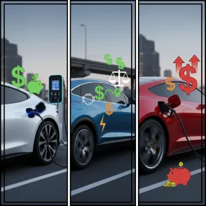 เปิดศึกค่าใช้จ่าย! รถยนต์ไฟฟ้า vs ไฮบริด vs เบนซิน แบบไหนคุ้มที่สุดในระยะยาว