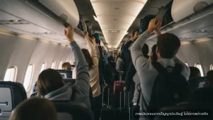 มารยาทบนเครื่องบิน ผู้เชี่ยวชาญชี้เหตุผลที่ไม่ควรลุกทันทีที่เครื่องลงจอด