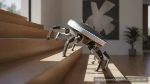 Dreame Cyber X หุ่นยนต์ดูดฝุ่นปีนบันไดได้ แก้ปัญหาบ้านหลายชั้น