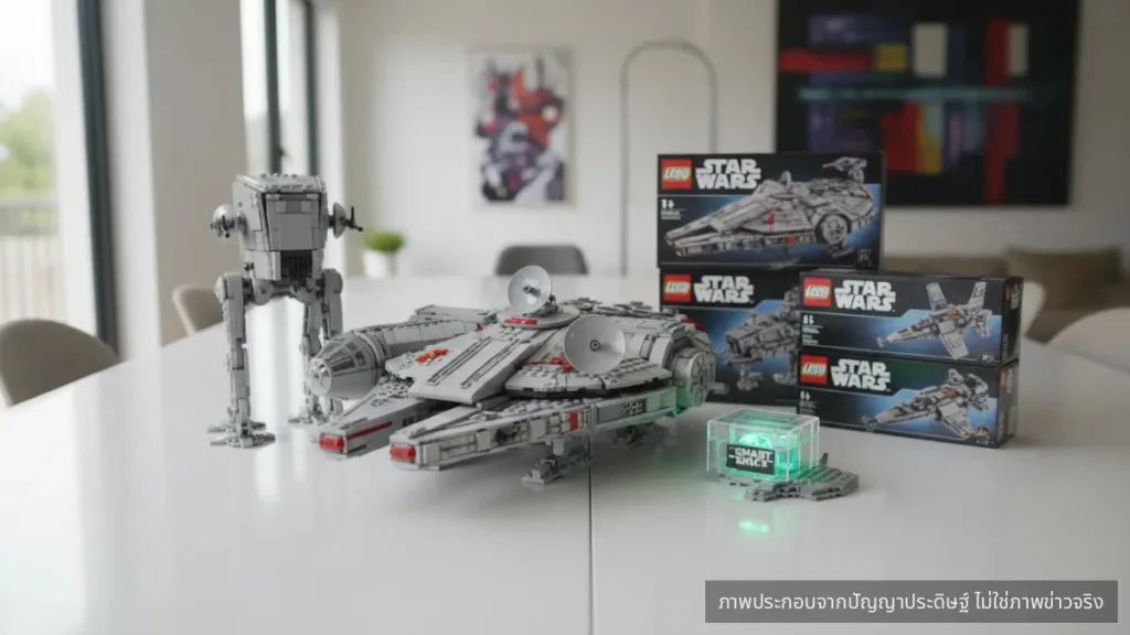 Lego Star Wars Smart Play เปิดตัว 5 ชุดใหม่ เพิ่มเสียง-การตอบโต้ ไม่ต้องใช้จอ
