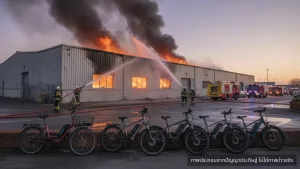 Rad Power Bikes ไฟไหม้คลังสินค้า ซ้ำเติมวิกฤตหลัง CPSC เตือนแบตเสี่ยง