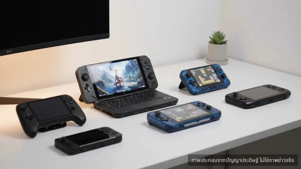 เครื่องเล่นเกมพกพา 2026 รุ่นไหนดี? สรุปตัวเด่นน่าซื้อ ROG Ally X ถึง Switch 2
