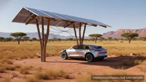 รถยนต์ไฟฟ้าในแอฟริกา อาจถูกกว่ารถน้ำมันภายในปี 2040 ด้วยโซลาร์