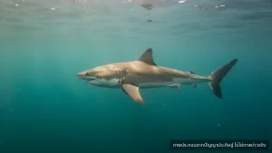 ฉลามขาว Ernst โผล่ชายฝั่งมิสซิสซิปปี เผยเส้นทางอพยพสุดพิสดาร