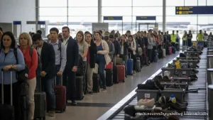 สนามบินสหรัฐฯ อาจดีเลย์หนัก หลังเจ้าหน้าที่ TSA ลาป่วยพุ่ง 55% ช่วงชัตดาวน์