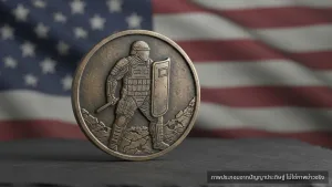 เหรียญ Border Patrol จุดประเด็น ใช้ตัวละครดังโยงกลุ่มขวาจัด