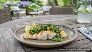 สูตรปลาย่างสมุนไพร ทำง่ายไม่ต้องยุ่งยาก พร้อมซัลซ่าเวอร์เดรสเด็ด