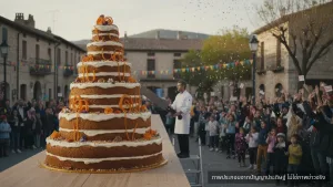 เค้กแครอทใหญ่ที่สุดในโลก เจ้าของร้านวัย 80 อบเค้กยักษ์ฉลองวันเกิด