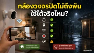 กล้องวงจรปิดราคาไม่ถึงพัน แต่ใช้งานได้จริงไหม