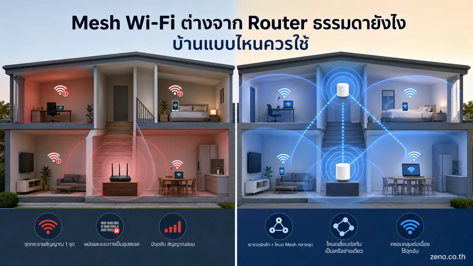 An editorial photograph of Mesh Wi featuring Mesh Wi-Fi